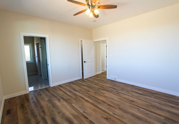 Custom Farm Home — bedroom