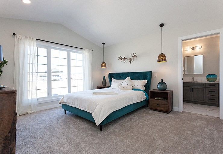 Showhome primary bedroom
