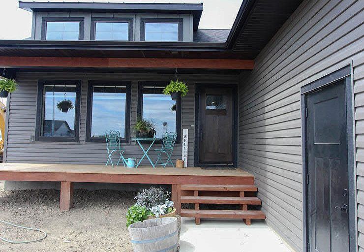 Custom Clive — modern farmhouse entry