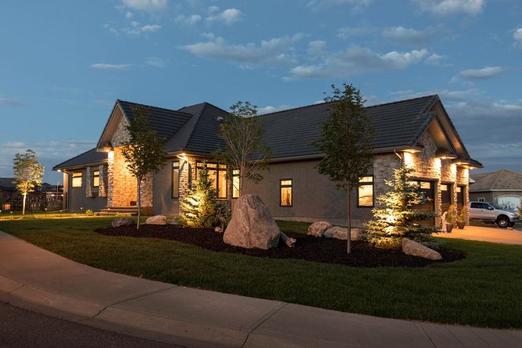 Custom residence exterior
