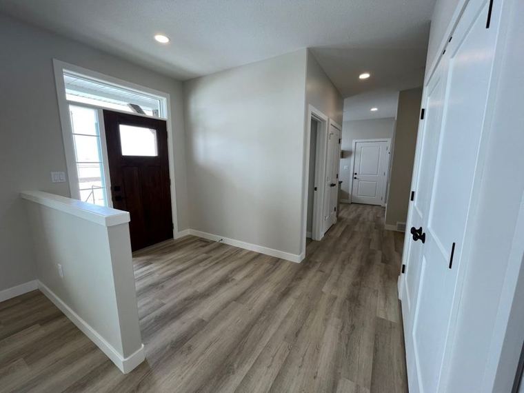 Foyer and entry hall