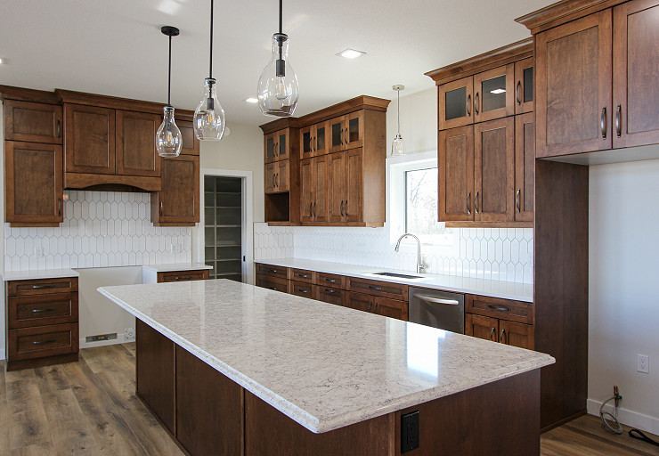 Custom Farm Home — kitchen