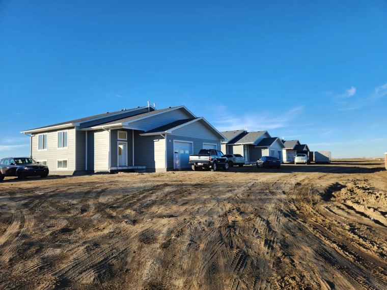 Attached bungalow-style multi-family homes
