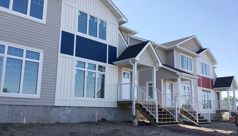 Townhome-style multi-family development