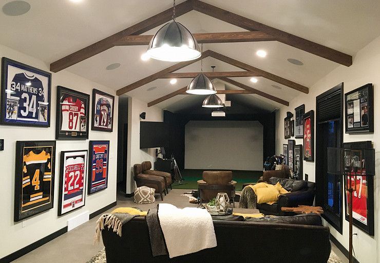 Completed recreation and game room addition
